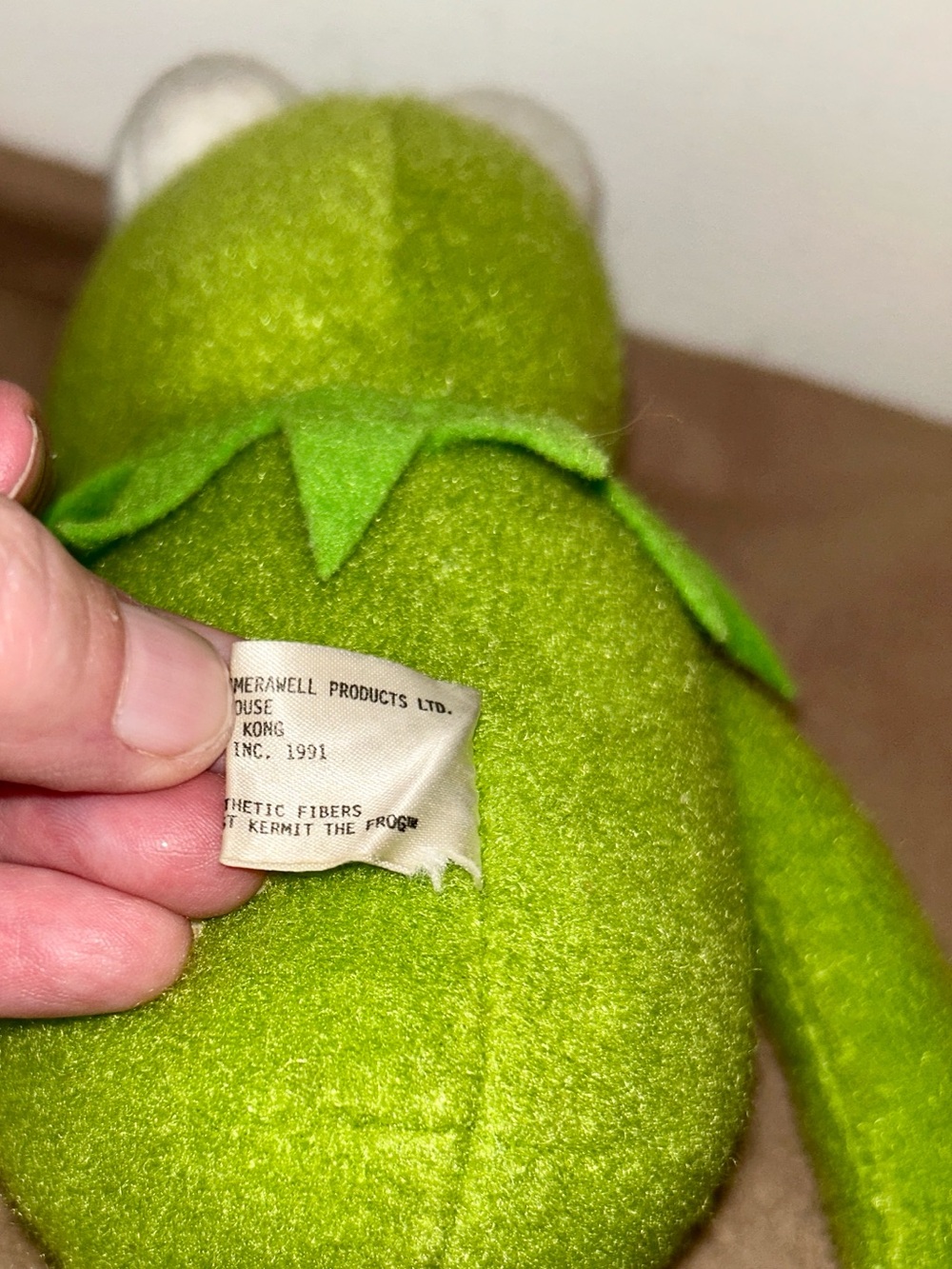 Vintage Kermit the Frog 1976 Fisher Price #850 Jim Henson Muppets Doll. - Picture 5 of 7